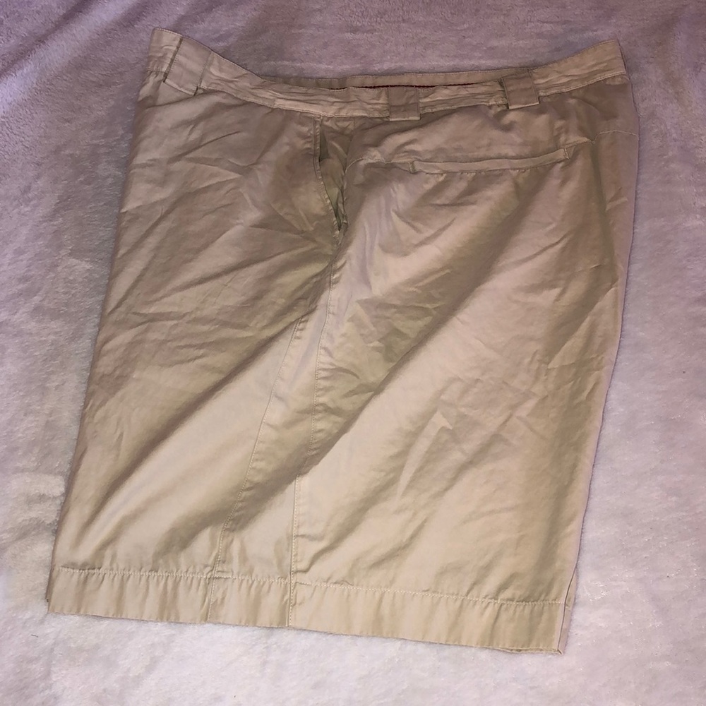 Izof flat front shorts